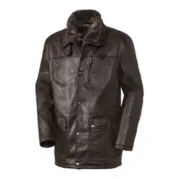 Netto Marken-Discount Ross & Cole Herren Lederjacke lang Angebot