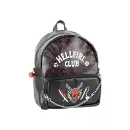 Netto Marken-Discount Stranger Things Rucksack Kunstleder Freizeitrucksack Travel Angebot