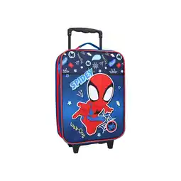 Netto Marken-Discount Marvel Spidey Kinder Trolley Koffer – Made To Roll Reisekoffer Angebot