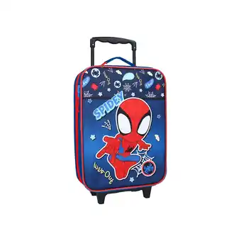 Netto Marken-Discount Marvel Spidey Kinder Trolley Koffer – Made To Roll Reisekoffer Angebot