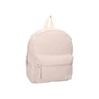 Netto Marken-Discount Prêt Rucksack Ridge And Row – Beiger Kinder Rucksack aus Rippstoff Angebot