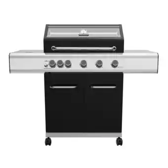 Netto Marken-Discount Grillfürst G510E 5-Brenner Gasgrill mit Hochtemperaturbrenner und Edelstahl Rosten Angebot