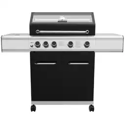 Netto Marken-Discount Grillfürst G410G 4-Brenner Gasgrill mit Hochtemperaturbrenner und Gusseisen Rosten Angebot