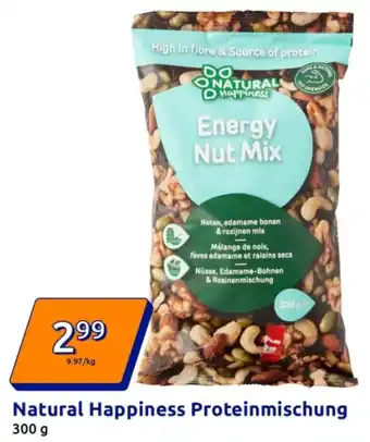 Action Natural Happiness Proteinmischung Angebot