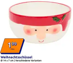 Action Weihnachtsschüssel Angebot