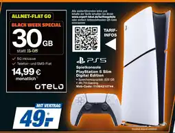 expert Techno Land Spielkonsole PlayStation 5 Slim Digital Edition + ALLNET-FLAT GO Angebot