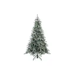 toom Baumarkt Künstlicher Weihnachtsbaum 'Frost Fichte' grün/frosted Ø 116 x 180 cm Angebot