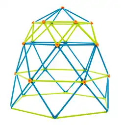 toom Baumarkt Lifetime Klettergerüst 'Geodome' Stahl blau/grün Ø 238 x 223 cm Angebot