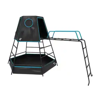 toom Baumarkt TP-Toys Klettergerüst 'Explorer' Stahl schwarz 208 x 318 x 201 cm Angebot