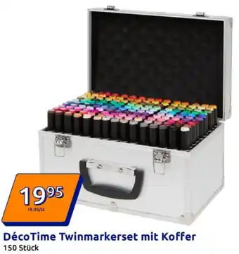 Action Déco Time Twinmarkerset mit Koffer Angebot