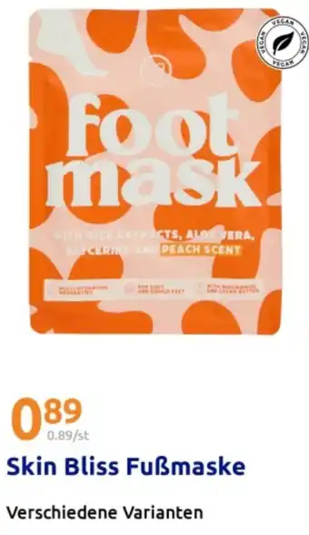 Action Skin Bliss Fuẞmaske Angebot
