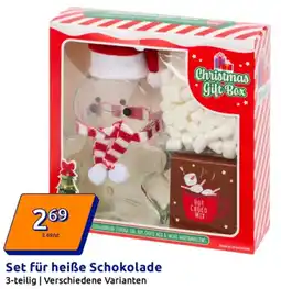Action Set für heiße Schokolade Angebot