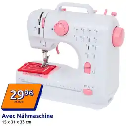 Action Avec Nähmaschine Angebot