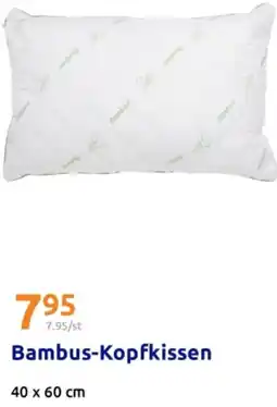 Action Bambus-Kopfkissen Angebot