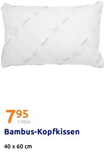 Action Bambus-Kopfkissen Angebot