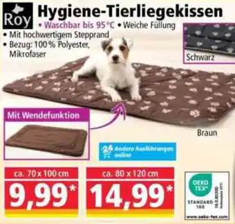Norma Roy Hygiene-Tierliegekissen Angebot
