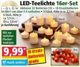 Norma I-GLOW LED-Teelichte 16er-Set Angebot