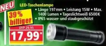 Norma LEDVANCE Stufenlos dimmbare LED-Taschenlampe Angebot
