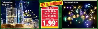 Norma LED Mikro Lichterkette Angebot