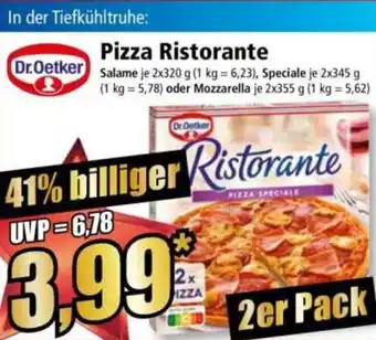 Norma Dr. Oetker Pizza Ristorante Angebot
