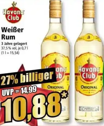 Norma Havana Club Weißer Rum Angebot