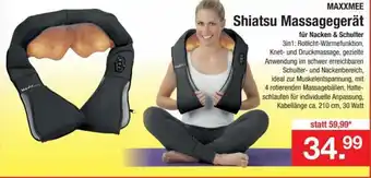 Zimmermann Maxxmee Shiatsu Massagegerät Angebot