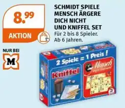 Müller SCHMIDT SPIELE MENSCH ÄRGERE DICH NICHT UND KNIFFEL SET Angebot