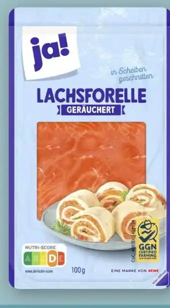 REWE Center ja! Lachsforelle Angebot