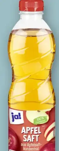 REWE Center ja! Apfelsaft Angebot