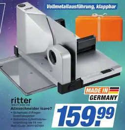 K+B Expert ritter Allesschneider icaro7 Angebot