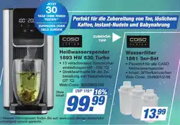K+B Expert Caso Design Heißwasserspender 1893 HW 630 Turbo Angebot