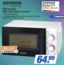 K+B Expert SEVERIN Mikrowelle MW 7570 Solo Inverter Angebot