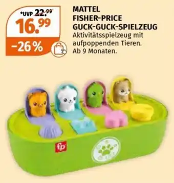 Müller MATTEL FISHER-PRICE GUCK-GUCK-SPIELZEUG Angebot