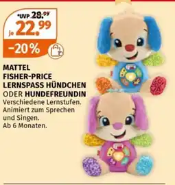 Müller MATTEL FISHER-PRICE LERNSPASS HÜNDCHEN ODER HUNDEFREUNDIN Angebot