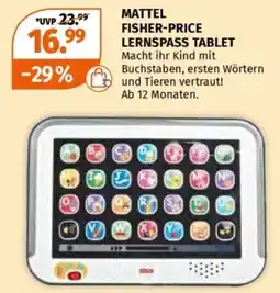 Müller MATTEL FISHER-PRICE LERNSPASS TABLET Angebot