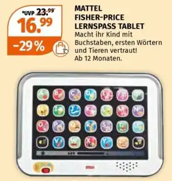 Müller MATTEL FISHER-PRICE LERNSPASS TABLET Angebot