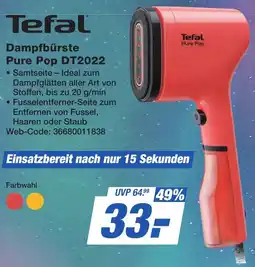 K+B Expert Tefal Dampfbürste Pure Pop DT2022 Angebot