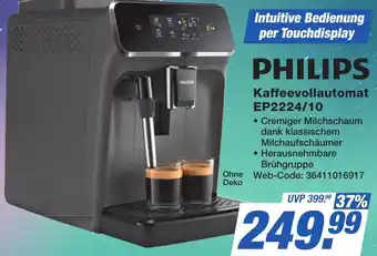 K+B Expert PHILIPS Kaffeevollautomat EP2224/10 Angebot