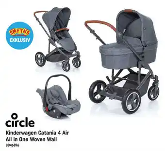 Smyths Toys Circle Kinderwagen Catania 4 Air All in One Woven Wall Angebot