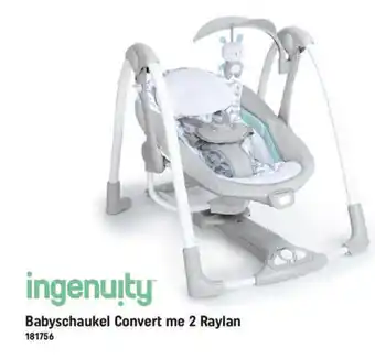 Smyths Toys Ingenuity Babyschaukel Convert me 2 Raylan Angebot