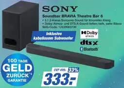 K+B Expert SONY Soundbar BRAVIA Theatre Bar 6 Angebot