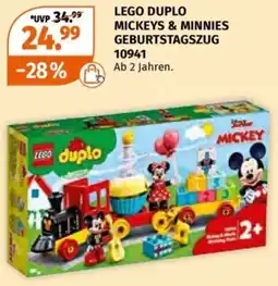 Müller LEGO DUPLO MICKEYS & MINNIES GEBURTSTAGSZUG Angebot