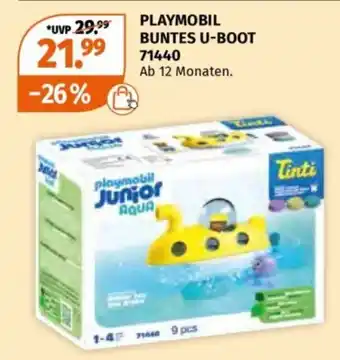 Müller PLAYMOBIL BUNTES U-BOOT Angebot