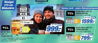 K+B Expert TCL QLED Mini LED TV 85MQLED75K Angebot