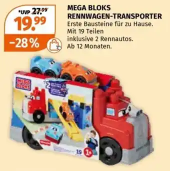 Müller MEGA BLOKS RENNWAGEN-TRANSPORTER Angebot