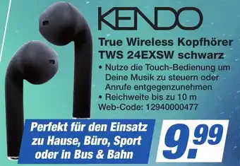 K+B Expert KENDO True Wireless Kopfhörer TWS 24EXSW schwarz Angebot