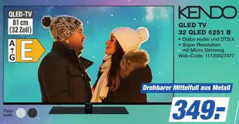 K+B Expert KENDO QLED TV 32 QLED 6251 B Angebot