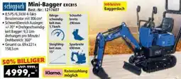 Norma Scheppach Mini-Bagger EXC815 Angebot