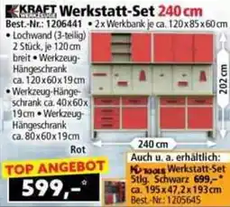 Norma KRAFT WERKZEUGE Werkstatt-Set 240 cm Angebot