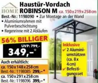 Norma Haustür-Vordach ROBINSON M Angebot